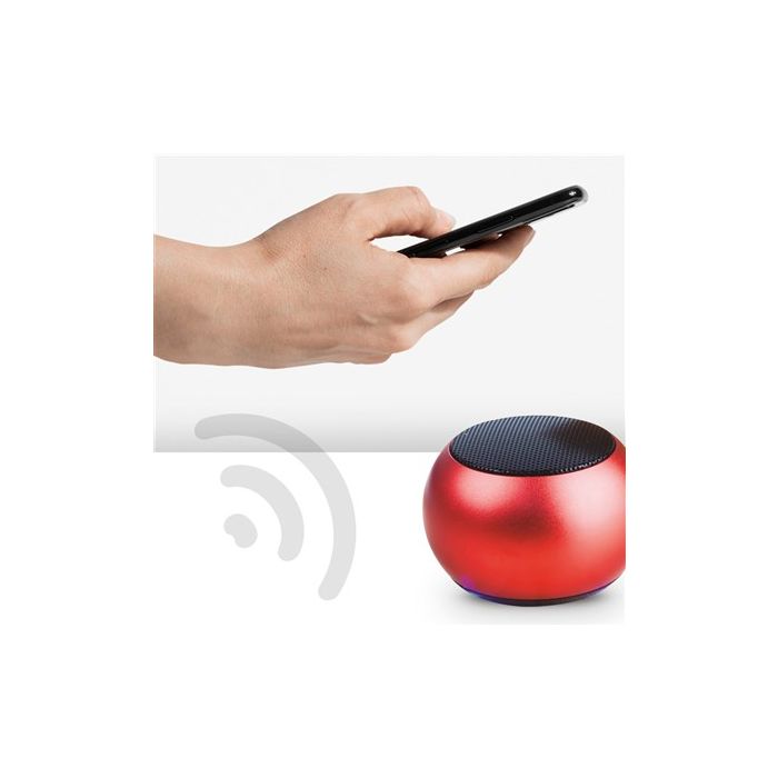 Minialtavoz Bluetooth 3W Tws Rojo ELBE ALT-R70-TWS 6
