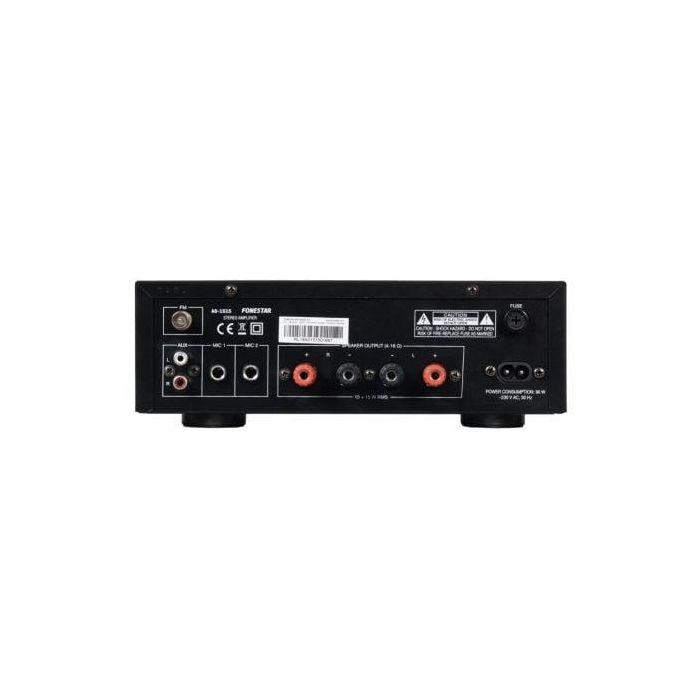 Fonestar Amplificador Estéreo Hi-Fi As - 1515 Bluetooth, USB/MP3, Radio FM, 15+15W RMS, Entradas Múltiples 2 Fonestar Amplificador Estéreo Hi-Fi As - 1515 Bluetooth, USB/MP3, Radio FM, 15+15W RMS, Entradas Múltiples 2