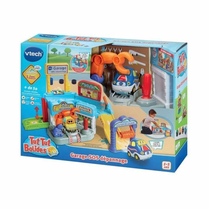 Playset Vtech TUT TUT BOLIDES - GARAGE SOS REPAIR