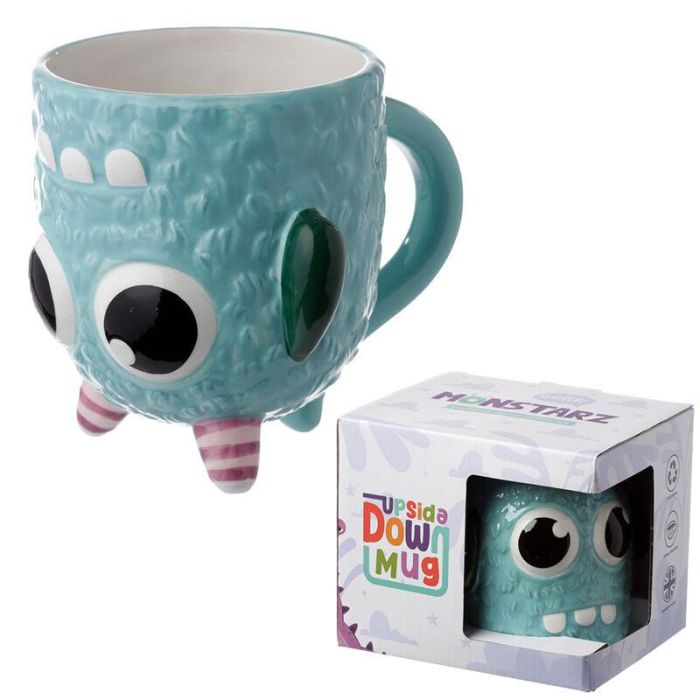 Taza 3D Monstruo Monstarz Azul 550ml 4 Taza 3D Monstruo Monstarz Azul 550ml 4