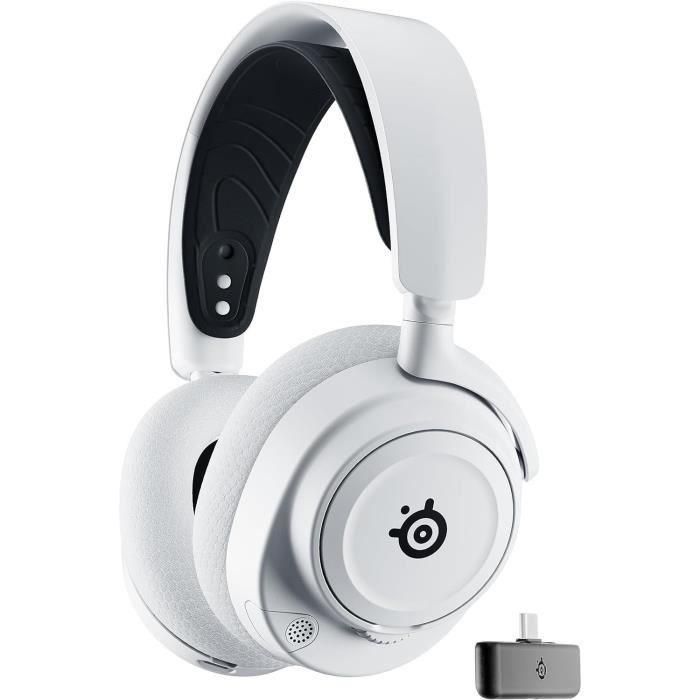 Auriculares gaming inalámbricos multiplataforma de alta gama - STEELSERIES - ARCTIS NOVA 7X - Blanco 1 Auriculares gaming inalámbricos multiplataforma de alta gama - STEELSERIES - ARCTIS NOVA 7X - Blanco 1