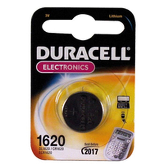 Pila de Botón de Litio DURACELL DL1620 3 V (10 Unidades) 9