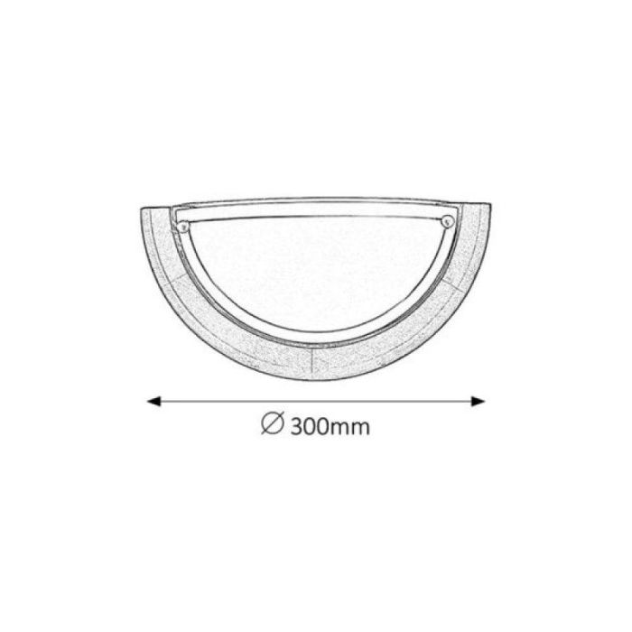 Aplique RABALUX "Ufo" 1xE27 IP20 [RAB-5161] 18