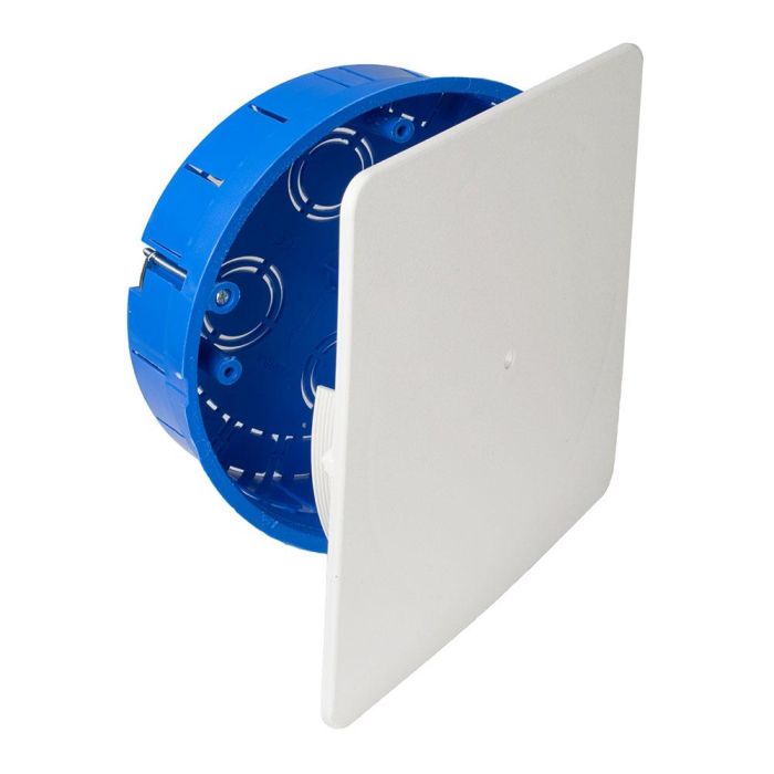 Caja de empalme para empotrar en tabiques huecos ø150x46mm solera 5516gw Caja de empalme para empotrar en tabiques huecos ø150x46mm solera 5516gw