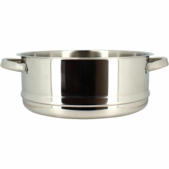 Menastyl 4615450 Cuscús de Acero Inoxidable 10 Litros, Apto para Todo Tipo de Fuegos e Inducción 3 Menastyl 4615450 Cuscús de Acero Inoxidable 10 Litros, Apto para Todo Tipo de Fuegos e Inducción 3