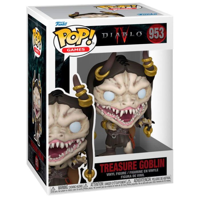 Funko Pop Diablo 4 Treasure Goblin - Figura de Vinilo de 9cm con Caja Original 0 Funko Pop Diablo 4 Treasure Goblin - Figura de Vinilo de 9cm con Caja Original 0