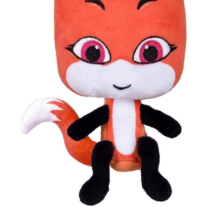 Peluche Trixx - BANDAI - Miraculous - Kwami del zorro ilusión 3 Peluche Trixx - BANDAI - Miraculous - Kwami del zorro ilusión 3