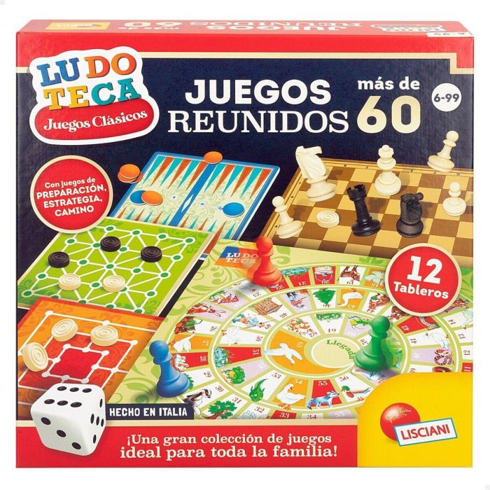 Juego de Mesa Lisciani Giochi Juegos reunidos 26 x 1 x 26 cm ES (10 Unidades) 6 Juego de Mesa Lisciani Giochi Juegos reunidos 26 x 1 x 26 cm ES (10 Unidades) 6