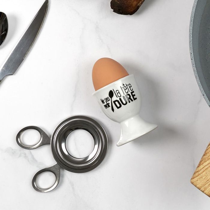 Cook Concept Cortador de Cáscara para Huevos Pasados por Agua 4 Cook Concept Cortador de Cáscara para Huevos Pasados por Agua 4