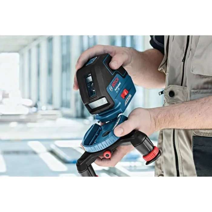 Bosch Professional Nivel Láser de Línea GLL 3-50 + BM 1 4