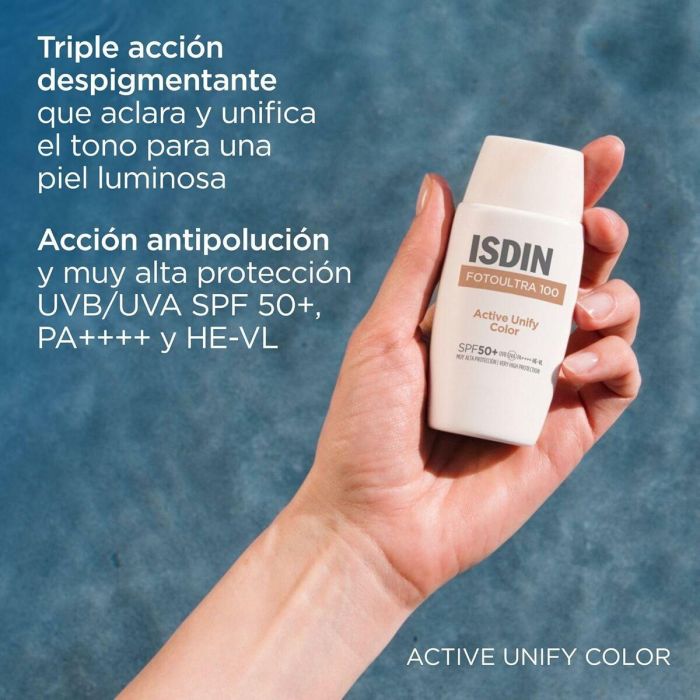 Isdin Fotoultra 100 Active Unify Color Spf 50+ Protector Solar Con Color 6 Isdin Fotoultra 100 Active Unify Color Spf 50+ Protector Solar Con Color 6