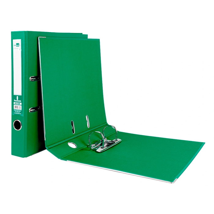 Liderpapel Archivador de palanca A4 Documenta forrado PVC con Rado lomo 52mm verde 8