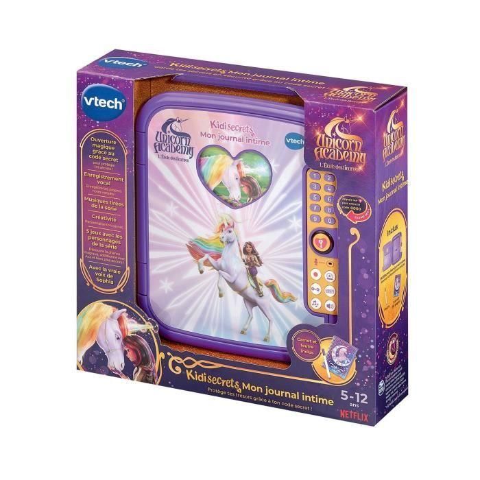 VTECH - ESCUELA UNICORNIO - KIDISECRETS, MI DIARIO PERSONAL - Morado 4 VTECH - ESCUELA UNICORNIO - KIDISECRETS, MI DIARIO PERSONAL - Morado 4