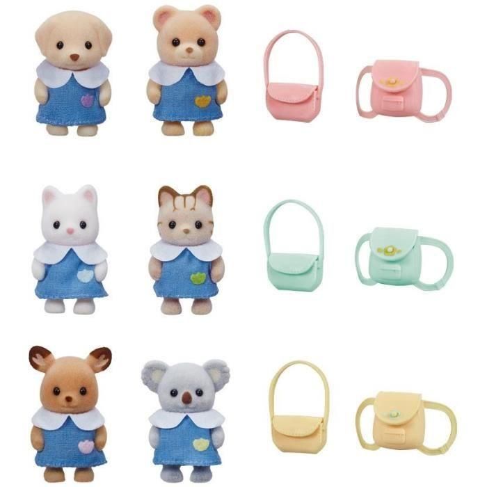 Amigos de la guardería - SYLVANIAN FAMILIES - 5672 - Caja de 6 figuras de bebé con accesorios 2 Amigos de la guardería - SYLVANIAN FAMILIES - 5672 - Caja de 6 figuras de bebé con accesorios 2
