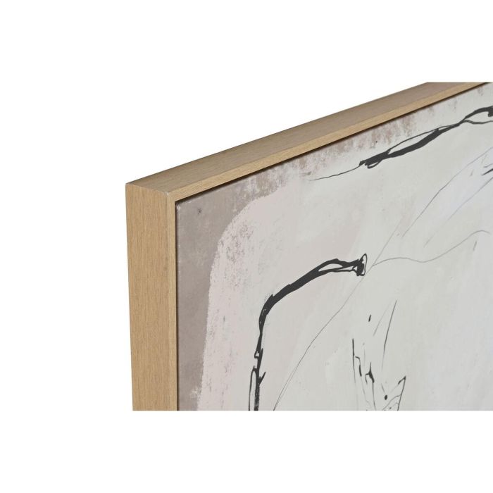 DKD Home Decor Cuadro Urban Abstracto Beige Blanco 4 x 140 x 100 cm (2 Unidades) Lienzo Ps 3 DKD Home Decor Cuadro Urban Abstracto Beige Blanco 4 x 140 x 100 cm (2 Unidades) Lienzo Ps 3