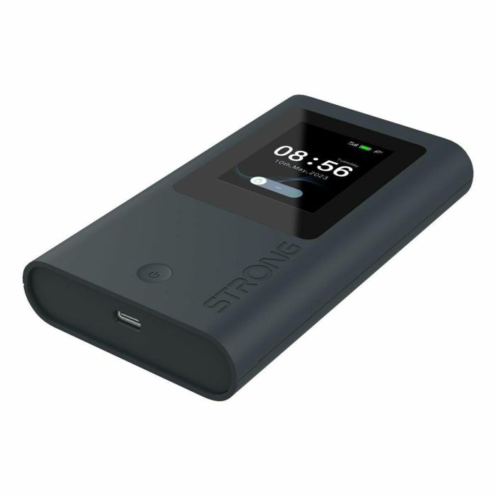 Router STRONG 5GMIFIAX1800 Negro USB USB-C 3.2 Gen 1 (3.1 Gen 1) Wi-Fi 1