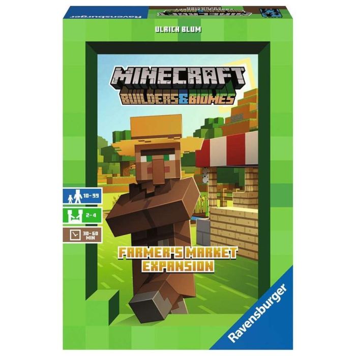 Ravensburger Juego de Mesa Minecraft Farmer's Market Expansión - Licencia Minecraft EAN 4005556268696 Ravensburger Juego de Mesa Minecraft Farmer's Market Expansión - Licencia Minecraft EAN 4005556268696