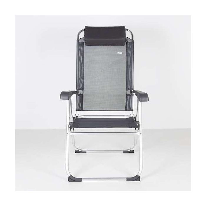 Silla camping aluminio reclinable 5 posiciones 44x55x101cm 2 Silla camping aluminio reclinable 5 posiciones 44x55x101cm 2