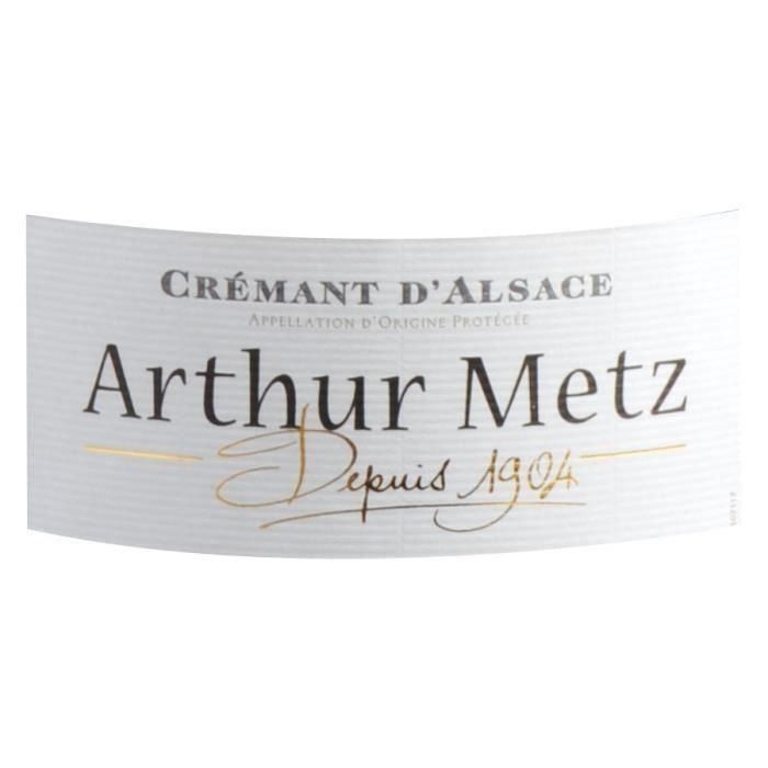 Crémant d'Alsace Arthur Metz Cuvée 1904 x1 1