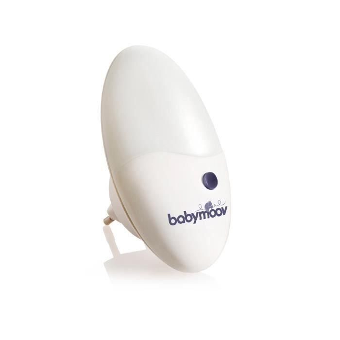 Babymoov Luz de Noche LED para Bebé, 2 Intensidades de Luz, Enchufe Giratorio 90º, Luz Blanca Natural, Bajo Consumo, Sin Riesgo de Quemaduras Babymoov Luz de Noche LED para Bebé, 2 Intensidades de Luz, Enchufe Giratorio 90º, Luz Blanca Natural, Bajo Consumo, Sin Riesgo de Quemaduras