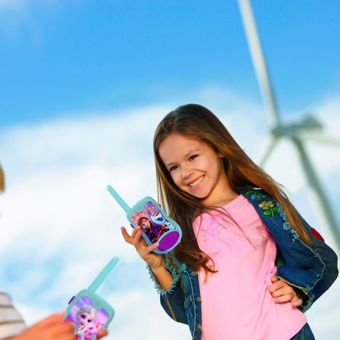 Lexibook Tw12Fz Walkie Talkies Disney Frozen con Alcance de 2 km para Niños +3 Años y Pinza de Cinturón 3 Lexibook Tw12Fz Walkie Talkies Disney Frozen con Alcance de 2 km para Niños +3 Años y Pinza de Cinturón 3