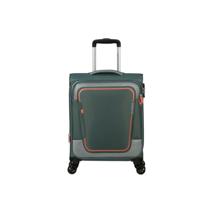 Maleta de Cabina American Tourister Pulsonic Spinner Verde 43,5 L 55 x 40 x 23 cm