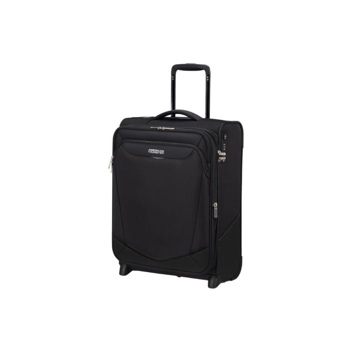 Maleta de Cabina American Tourister Upright SummerRide 55cm/ 55x40x20cm/ 2 Ruedas/ Negro 1