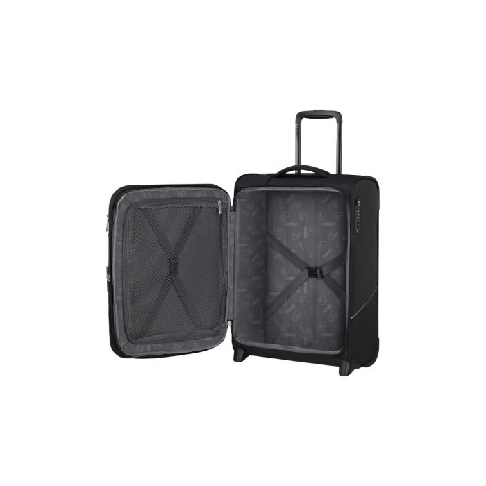 Maleta de Cabina American Tourister Upright SummerRide 55cm/ 55x40x20cm/ 2 Ruedas/ Negro 2