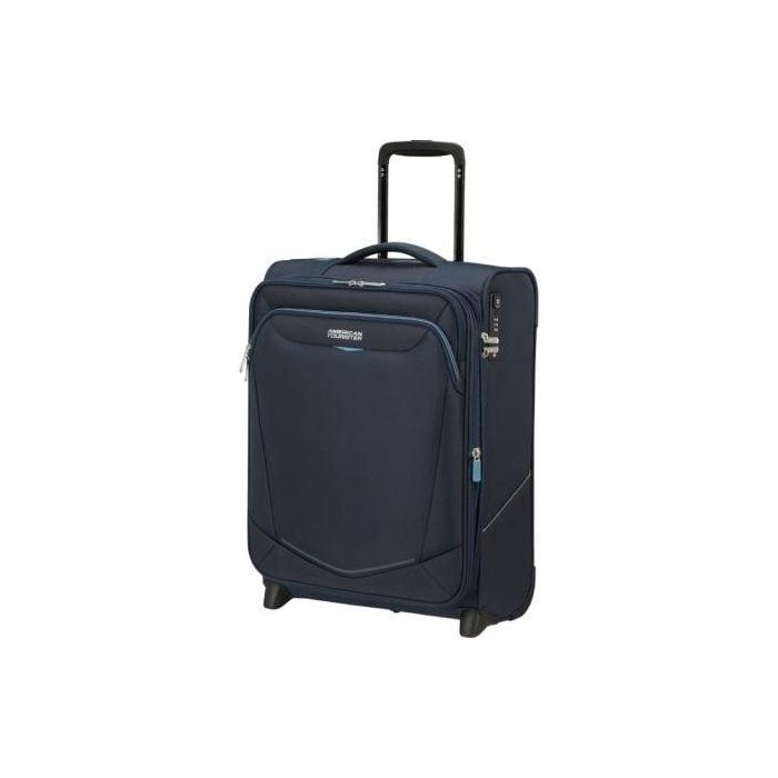 Maleta de Cabina American Tourister Upright SummerRide 55cm/ 55x40x20cm/ 2 Ruedas/ Azul Marino 1