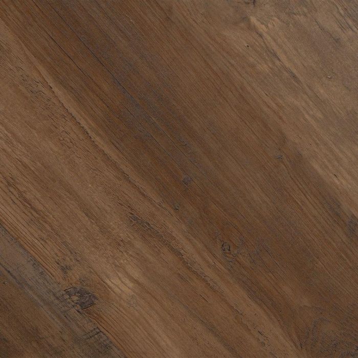 Mesa Comedor Marrón-Negro Dm-Metal Salón 120 X 120 X 75 cm