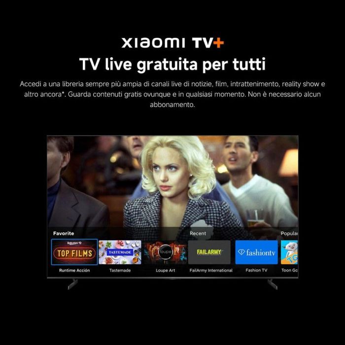 Smart TV Xiaomi ELA5730EU 4K Ultra HD QLED 85" 14