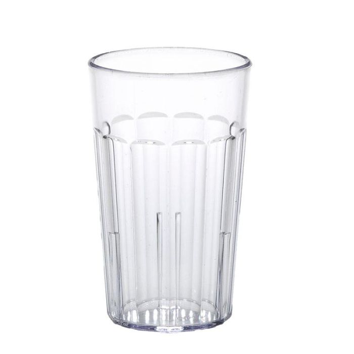 CAMBRO - NT10-152 - Vaso Newport 300 ml - 7,1 x 7,1 x 11,6 cm - Plástico SAN - Transparente - Venta 1 unidad.