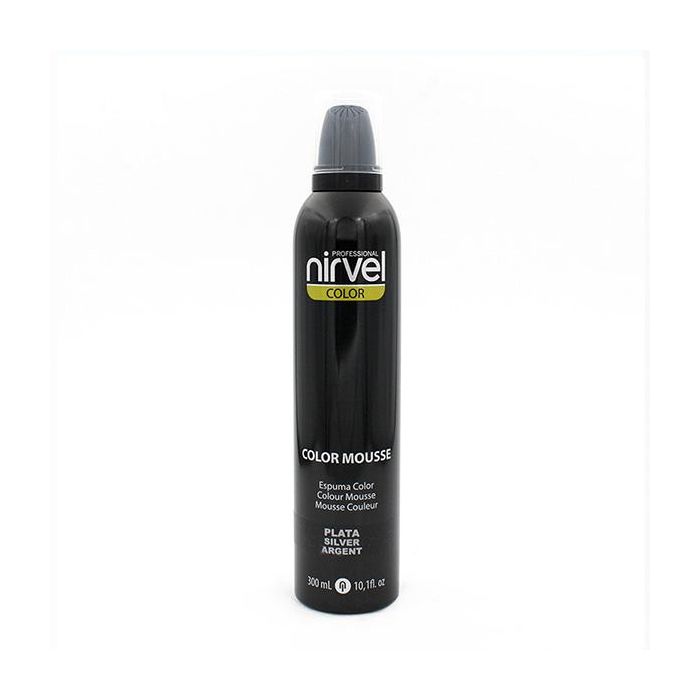 Nirvel Mousse Color Plata 300 ml - Color y fijación