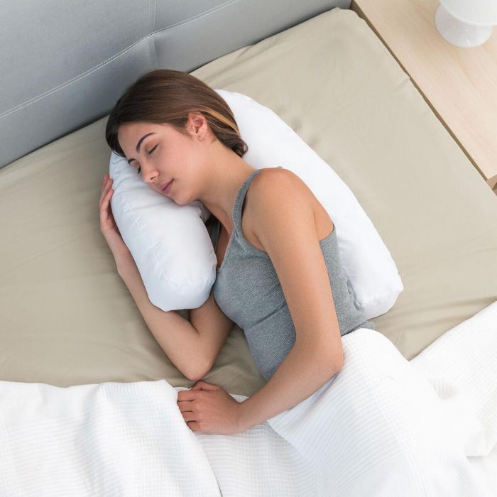 Almohada Ergonómica de Postura Lateral U Slupill InnovaGoods 5 Almohada Ergonómica de Postura Lateral U Slupill InnovaGoods 5