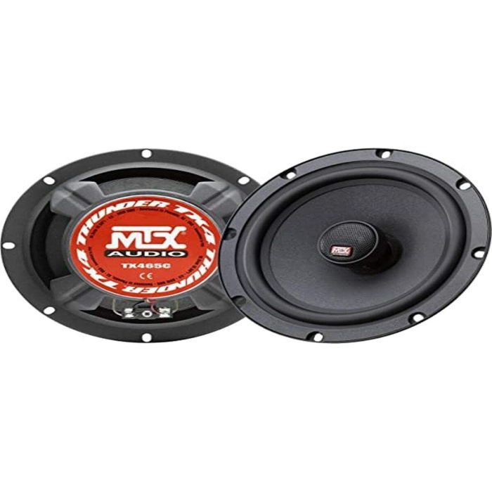 MTX TX465C Altavoces Coaxiales de 2 Vías 16.5cm (6.5 Pulgadas) 80W RMS, 4 Ohmios, 93.5dB, Rejillas Incluidas 1 MTX TX465C Altavoces Coaxiales de 2 Vías 16.5cm (6.5 Pulgadas) 80W RMS, 4 Ohmios, 93.5dB, Rejillas Incluidas 1