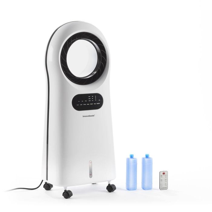 Climatizador Evaporativo Ionizador sin Aspas con LED Evareer InnovaGoods 2