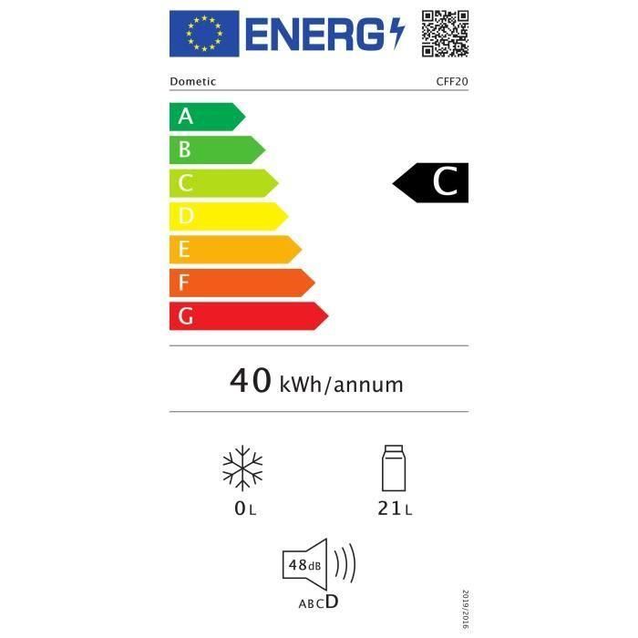 Nevera portátil eléctrica - DOMETIC - CFF20 - Compresor - 21 litros - 12 V - 24 V - Encendedor - 230 V - Negro 3 Nevera portátil eléctrica - DOMETIC - CFF20 - Compresor - 21 litros - 12 V - 24 V - Encendedor - 230 V - Negro 3