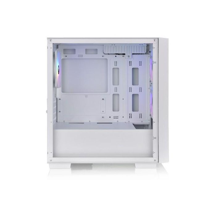 Thermaltake Versa H16 TG ARGB - Micro Torre PC Blanca con 2 Ventiladores 120mm Frontales y 1 Trasero, Soporte para Discos 2.5"/3.5" 2 Thermaltake Versa H16 TG ARGB - Micro Torre PC Blanca con 2 Ventiladores 120mm Frontales y 1 Trasero, Soporte para Discos 2.5"/3.5" 2