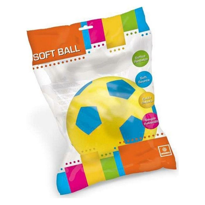 Pelota foam soft football pentagonos 200mm - modelos surtidos