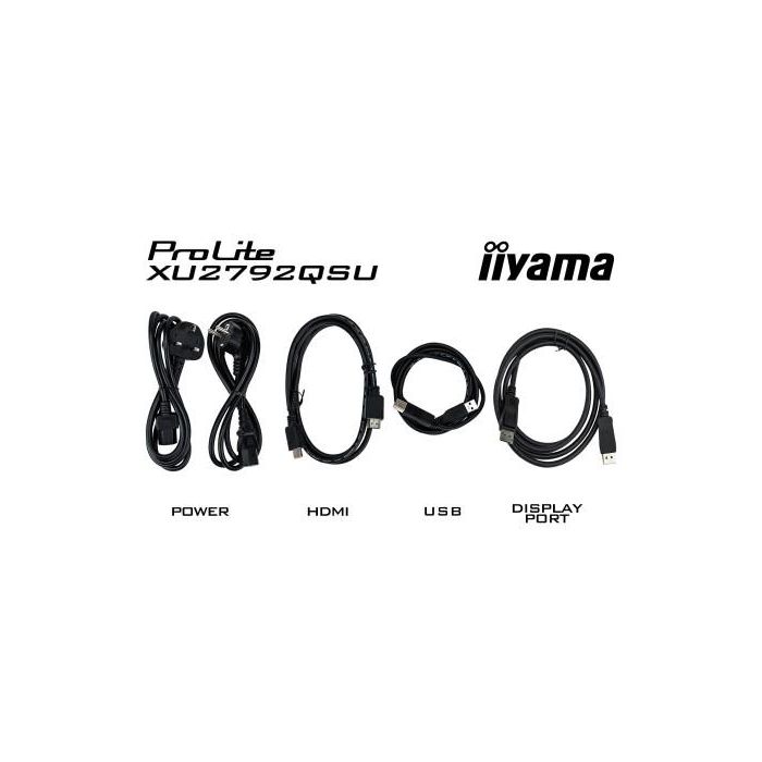 iiyama ProLite pantalla para PC 68,6 cm (27") 2560 x 1440 Pixeles Dual WQHD LED Negro 12