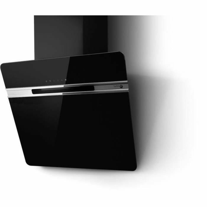 Turboair Campana de Extracción / Reciclaje Thunder 60cm Negra - 757 m3/h, 69 dB, 3 Velocidades