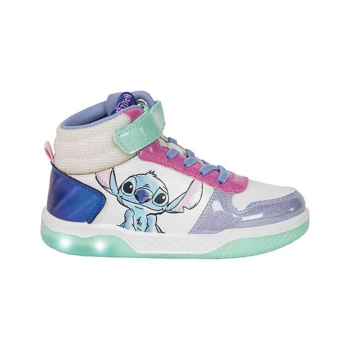 Deportiva suela pvc con luces stitch t029 1 Deportiva suela pvc con luces stitch t029 1