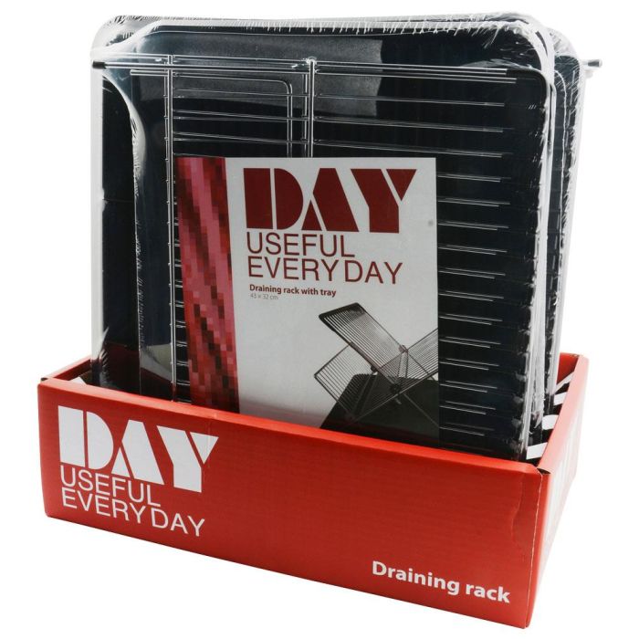 Day Escurreplatos Negro 32,5x43 cm; h.21,5 cm 2
