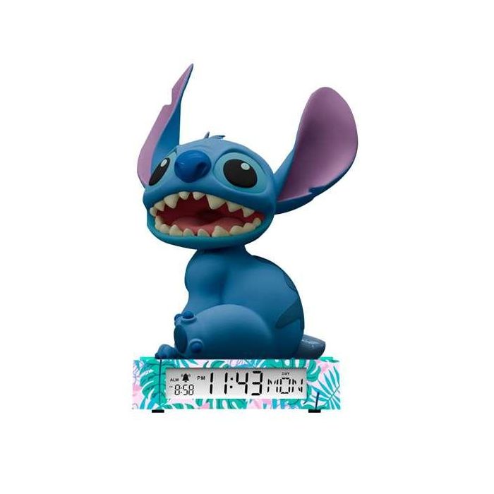 Kids Euroswan Despertador Digital Stitch Infantil con Luz de Noche 3D, Muestra Fecha y Hora, Recomendado para Niños +3 Años Kids Euroswan Despertador Digital Stitch Infantil con Luz de Noche 3D, Muestra Fecha y Hora, Recomendado para Niños +3 Años