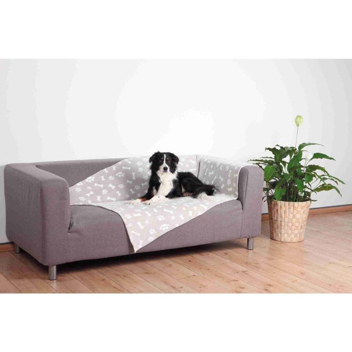 Manta para Mascotas Trixie Kenny Beige Poliéster 150 × 100 CM 2 Manta para Mascotas Trixie Kenny Beige Poliéster 150 × 100 CM 2