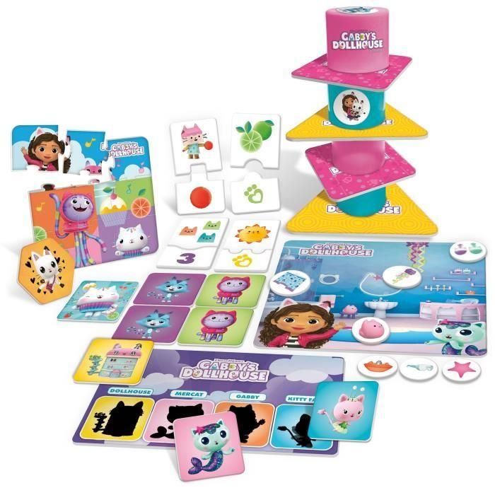 Colección educativa Gabby Dollhouse - LISCIANI - Aventuras en su casa mágica 1 Colección educativa Gabby Dollhouse - LISCIANI - Aventuras en su casa mágica 1