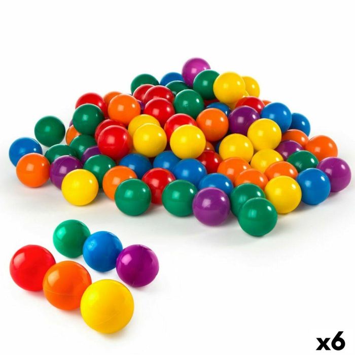 Bolas Intex FUN BALLZ 8 x 8 x 8 cm (6 Unidades) 4