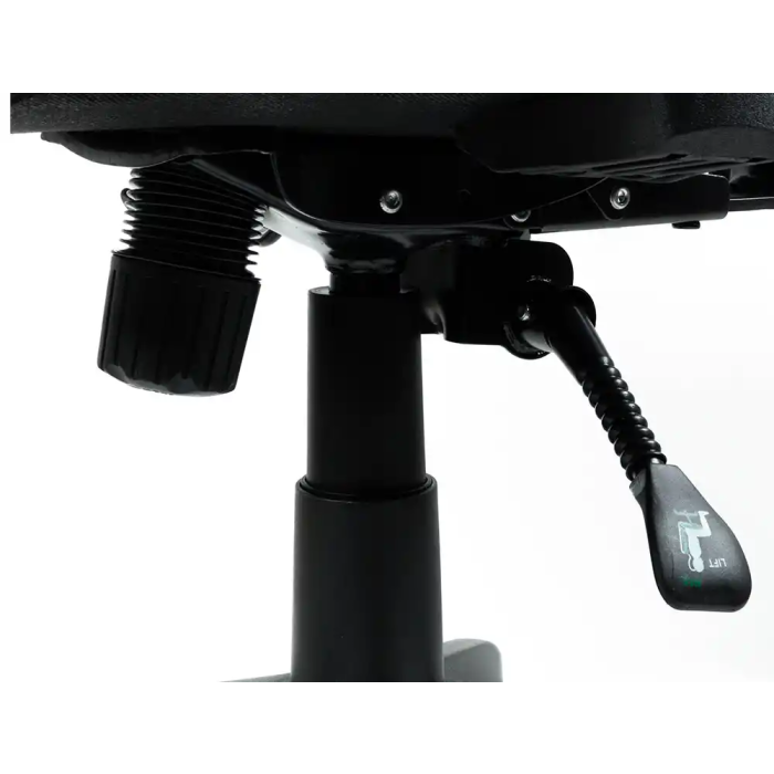 Q-connect Silla de Oficina Alba Malla Base Metálica Ruedas Premium Negro Azul Altura Máx 1110 mm Ancho 610 mm Profundidad 580 mm 9