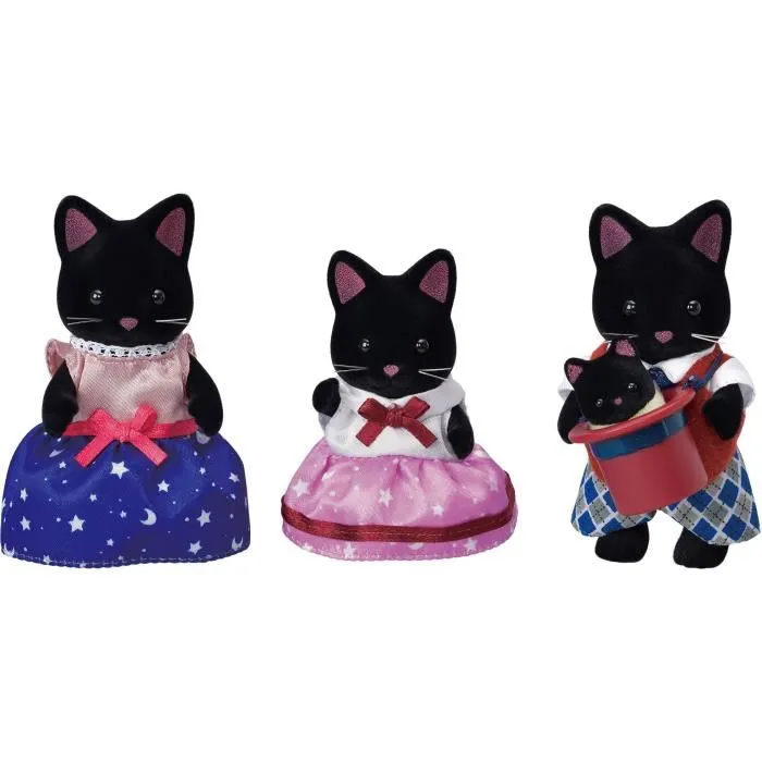 Sylvanian Families Familia de gatos magos para niños A partir de 3 años 2