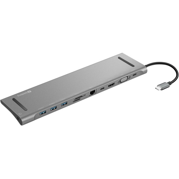 Sandberg USB-C 10-in-1 Docking Station Sandberg USB-C 10-in-1 Docking Station